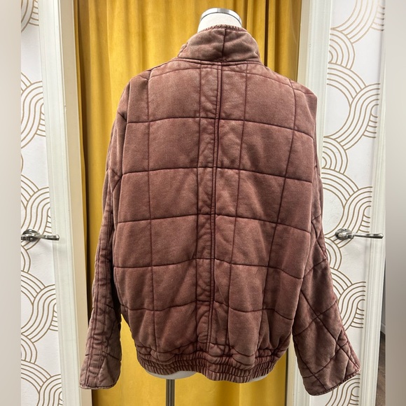 Free People Dolman Quilted Knit Jacket - Picture 3 of 4